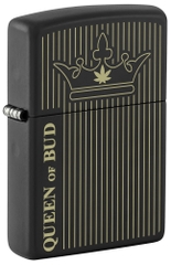 Hộp Quẹt Zippo 46683 Queen of Bud Line Design Hộp Quẹt Zippo 46683 Queen of Bud Line Design