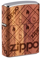 Zippo WOODCHUCK USA Zippo Cedar Wrap 49331