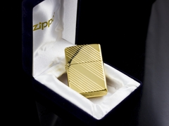 Zippo La Mã Gạch Elegance Mạ Vàng 22K IV 1988 6