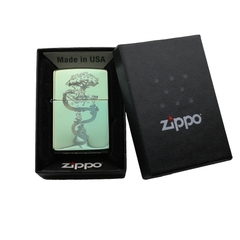 Zippo Khắc Phật Và Quỷ Cám Dỗ Mara tinh tế