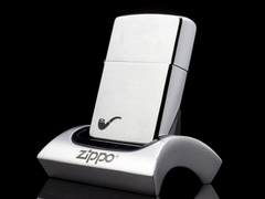 Zippo La Mã Tẩu Brushed Chrome XI 1999 2