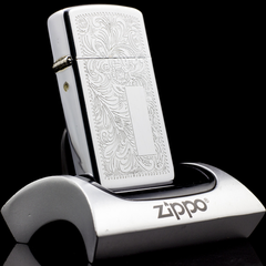 Zippo Slim Floral 3 Gạch 1979