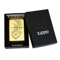 Zippo Khắc Phượng Hoàng Lửa may mắn