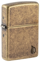 Hộp Quẹt Zippo 46400 Series Flame Design Deep Carve Armor® Antique Brass Hộp Quẹt Zippo 46400 Series Flame Design Deep Carve Armor® Antique Brass