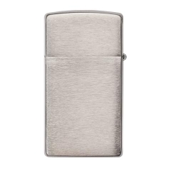 Zippo Slim Brushed Chrome 2