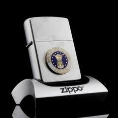 Zippo UNITED STATES AIR FORCE RETIRED SATIN K XVI 2000 Zippo UNITED STATES AIR FORCE RETIRED SATIN K XVI 2000