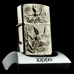 Zippo 1950-1970 Bạc Khối Thái Lan- Đã Sử Dụng