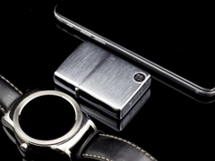 zippo Cổ Brushed Chrome 1977 5 Gạch  8
