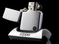 zippo Cổ Brushed Chrome 1977 5 Gạch  5