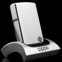 zippo Cổ Brushed Chrome 1977 5 Gạch