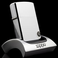 Zippo Cổ High Polish Chrome 7 Gạch 1983 Zippo Cổ High Polish Chrome 7 Gạch 1983