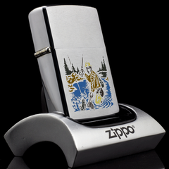 Zippo Cổ Fishing 4 Gạch 1978