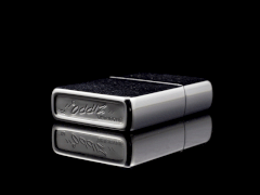 Zippo Cổ Brushed Chrome Mộc Đáay Ngược 4 Gạch 1978 6