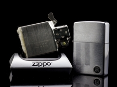 Zippo Cổ Brushed Chrome 6 Gạch 1976 7