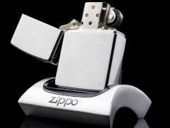 Zippo Cổ Brushed Chrome 7 Gạch 1975 5