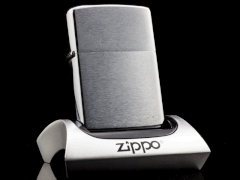 Zippo Cổ Brushed Chrome 7 Gạch 1975 1