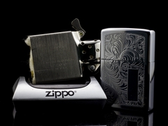 Zippo Cổ Engine Turn 6 Gạch 1976  9