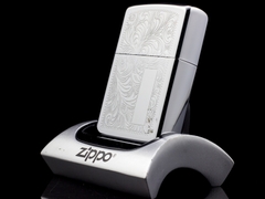 Zippo Cổ Engine Turn 6 Gạch 1976  2