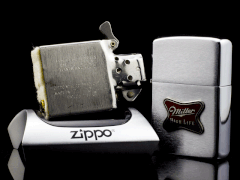 Zippo Cổ Miller High Life 4 Gạch Thẳng 1968 9