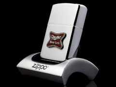 Zippo Cổ Miller High Life 4 Gạch Thẳng 1968 2