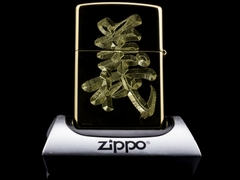 Zippo Khắc Hai Mặt Nghĩa Khí Quan Công 3