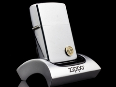 Zippo Cổ USS Brushed Chrome 2 Gạch 1980 1