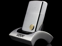 Zippo Cổ USS Brushed Chrome 2 Gạch 1980 2