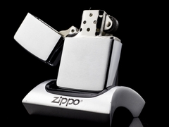 Zippo Cổ Brushed Chrome 8 Gạch 1966 4