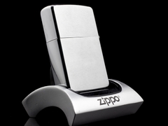 Zippo Cổ Brushed Chrome 1962 4 Chấm  2