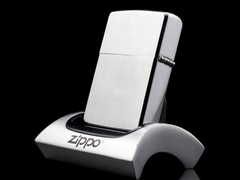 Zippo Cổ Brushed Chrome 1962 4 Chấm  3