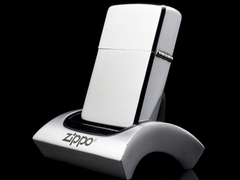 Zippo Cổ Brushed Chrome 1960 6 Chấm 3