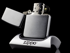 Zippo Cổ Brushed Chrome 1965 1 chấm 4