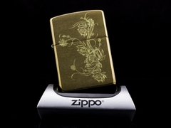 Zippo Phong Thủy Đầm Sen Kim Sắc