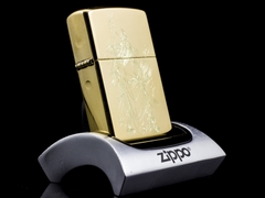 Zippo Khắc Hai Mặt Nghĩa Khí Quan Công 1