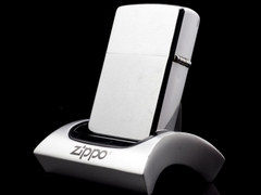 Zippo Cổ Brushed Chrome 4 Gạch 1986  4