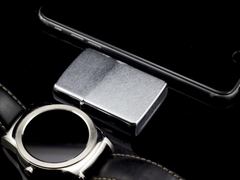 Zippo Cổ Brushed Chrome 4 Gạch 1986 7