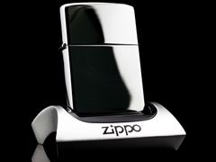 Zippo Cổ High Polish Chrome 8 Gạch 1982 1