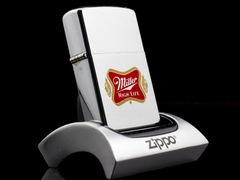 Zippo Cổ Miller High Life 7 Gạch 1983  1