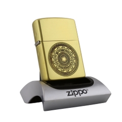 Zippo Trống Đồng Việt Nam Đồng Vàng Nguyên Khối Vỏ Dày | Made In USA