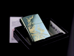 Zippo Khắc Cao Cấp Tùng Hạc Diên Niên 7