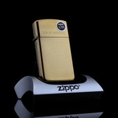 Zippo La Mã Slim Đồng Nguyên Khối X 1994 | Mộc đáy ngược Zippo La Mã Slim Đồng Nguyên Khối X 1994 | Mộc đáy ngược
