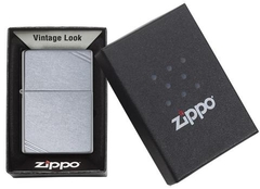 Zippo Street Chrome Vintage with Slashes 267 4