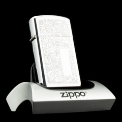 Zippo Used Slim Venetian Chrome 1976 6 Gạch Xéo - Đã Sử Dụng Zippo Used Slim Venetian Chrome 1976 6 Gạch Xéo - Đã Sử Dụng