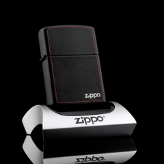 Zippo LOGO RED LINE MATTE 1988 Zippo LOGO RED LINE MATTE 1988
