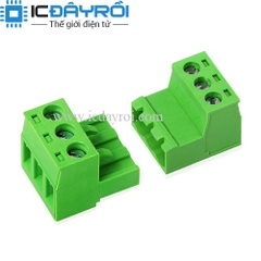 Terminal 3P KF2EDG5.08mm 2 đầu vít Terminal 3P KF2EDG5.08mm 2 đầu vít