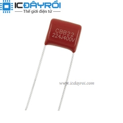 Tụ 220nF/400V 400V224J Tụ 220nF/400V 400V224J