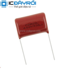 Tụ 3.3uF/400V 400V335J Tụ 3.3uF/400V 400V335J