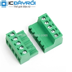 Terminal 5P KF2EDG5.08mm 2 đầu vít Terminal 5P KF2EDG5.08mm 2 đầu vít