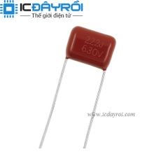 Tụ 2.2nF/630V 630V222J Tụ 2.2nF/630V 630V222J