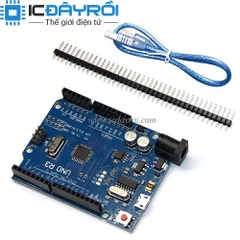 Arduino UNO R3 SMD cổng micro USB (kèm cáp)